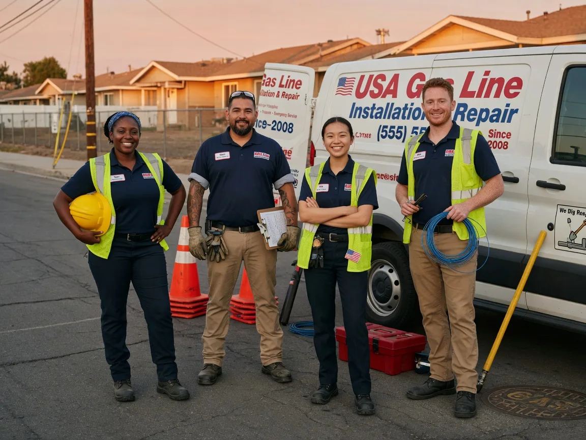 Gas Line Installation company in Levels, WV